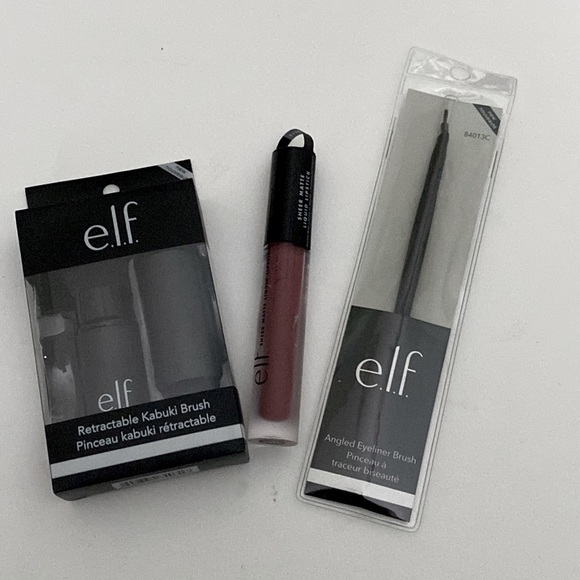 E.L.F. Lipstick and brushes - Picture 1 of 8